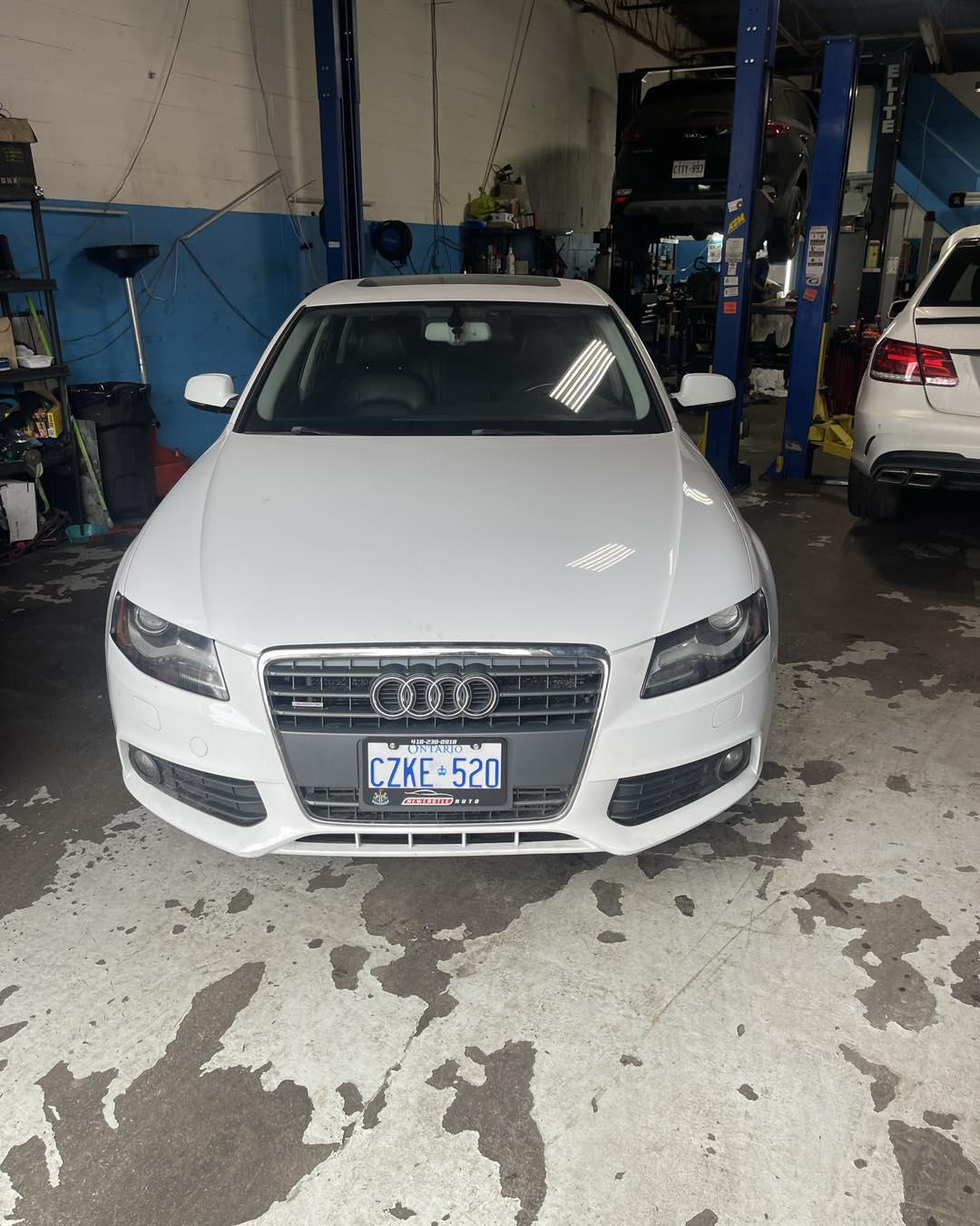 Completed repair work at Nikta Auto Service