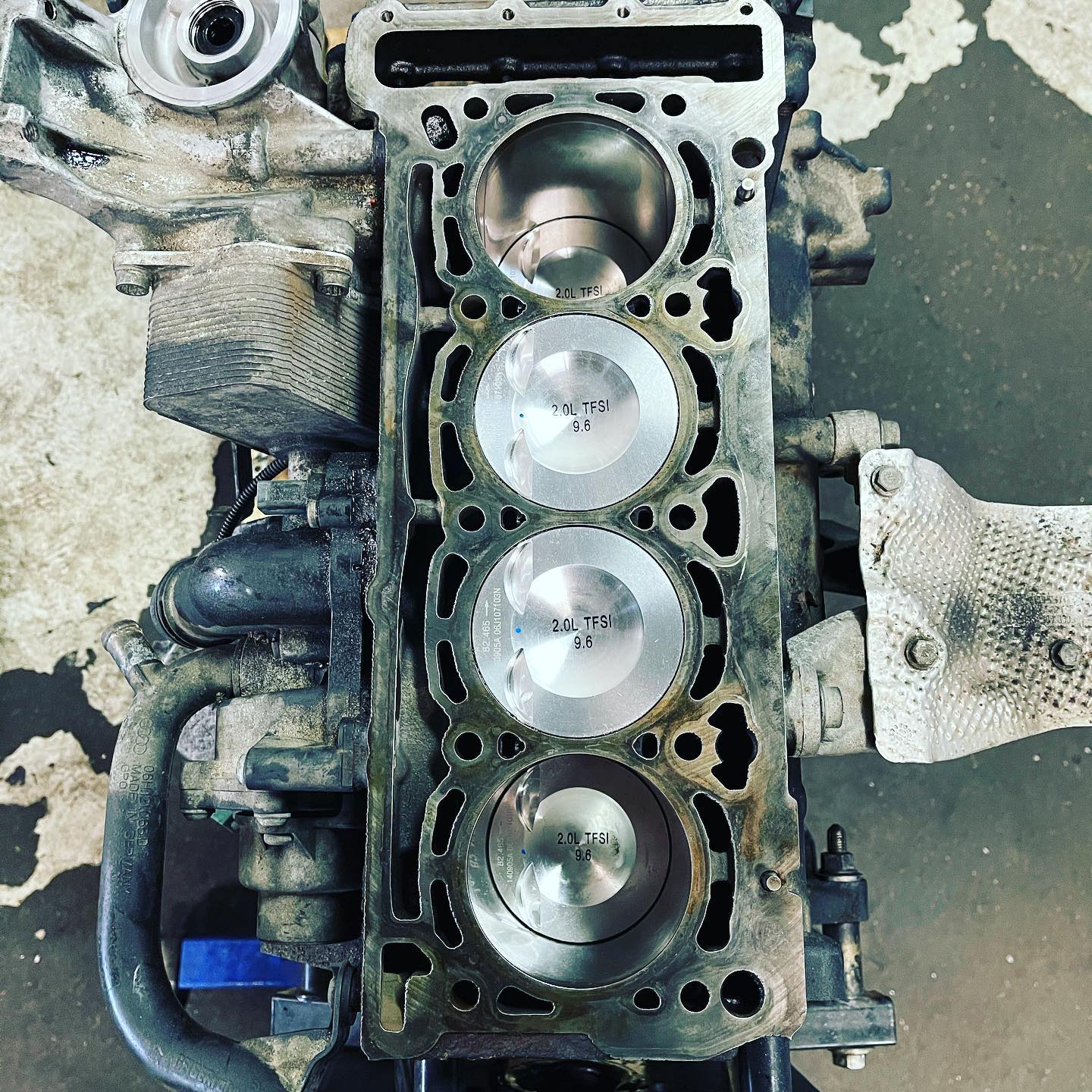 Auto service in progress at Nikta Auto Service