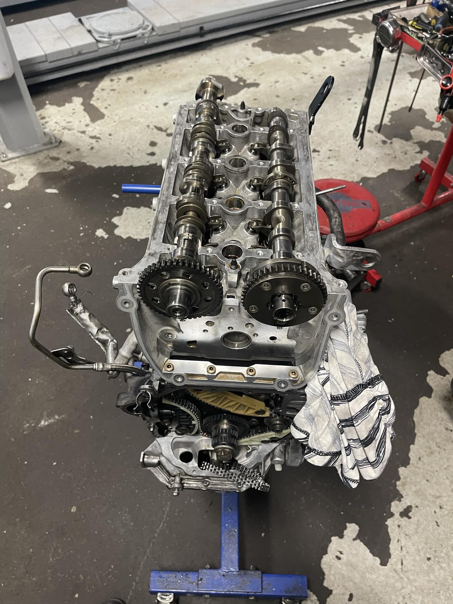 Suspension and alignment work at Nikta Auto Service